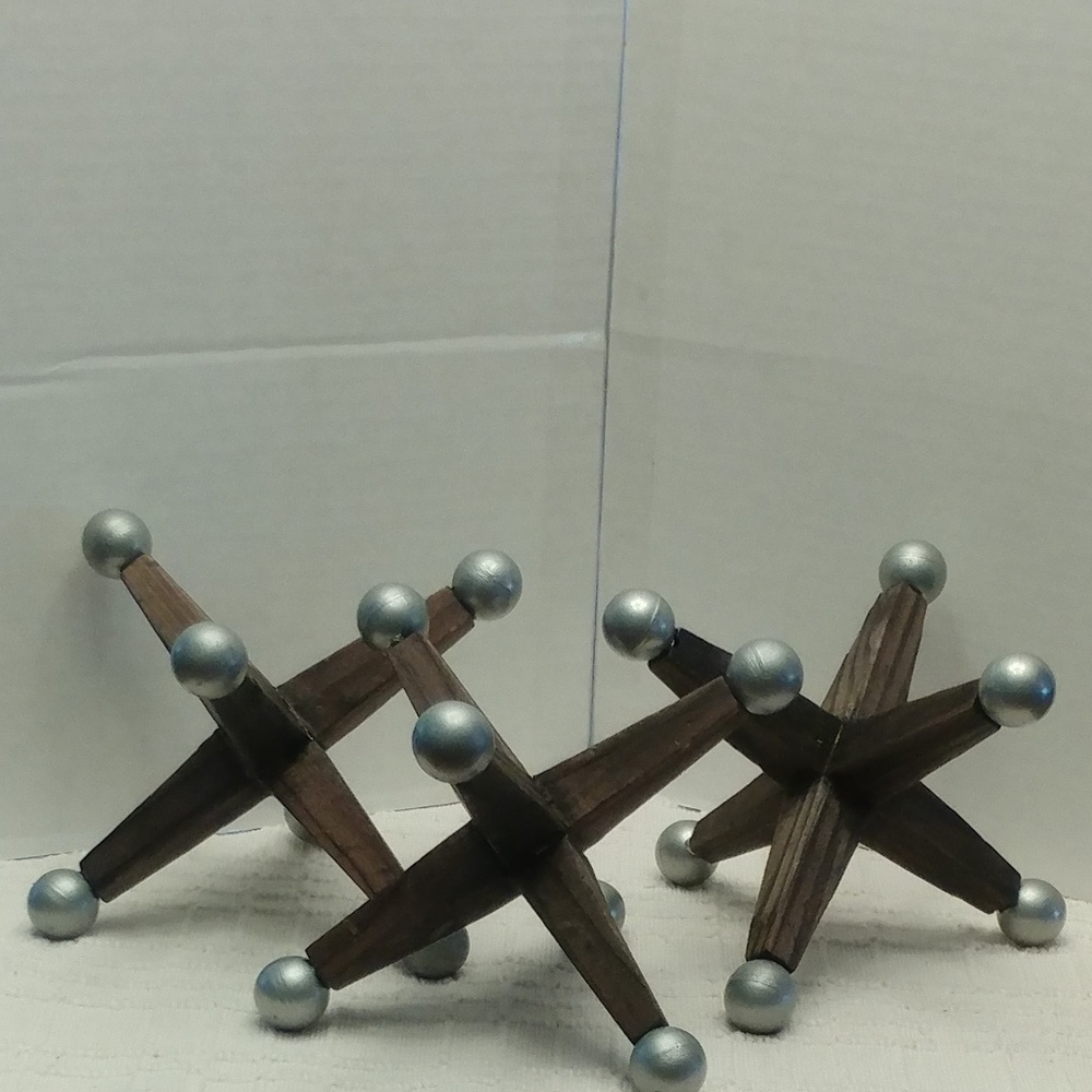 Wooden Jacks Home Decor